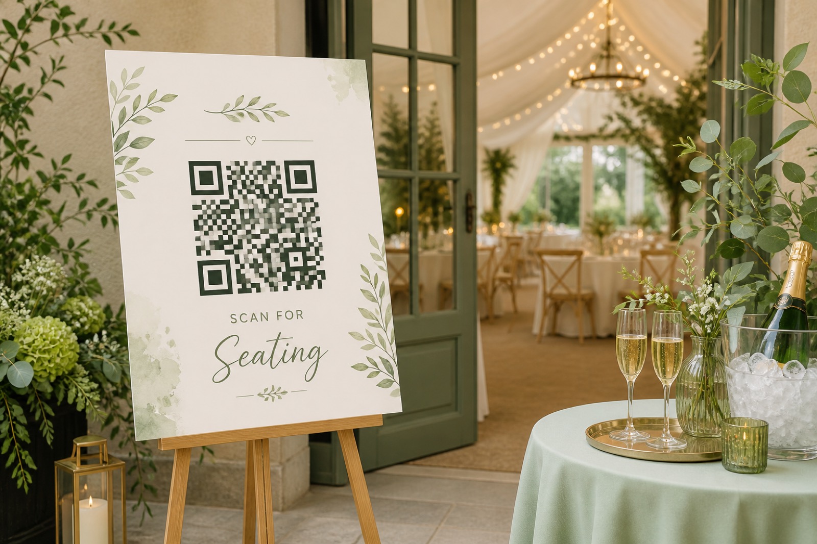 How to Create a Seating Chart QR Code for Weddings and Events
