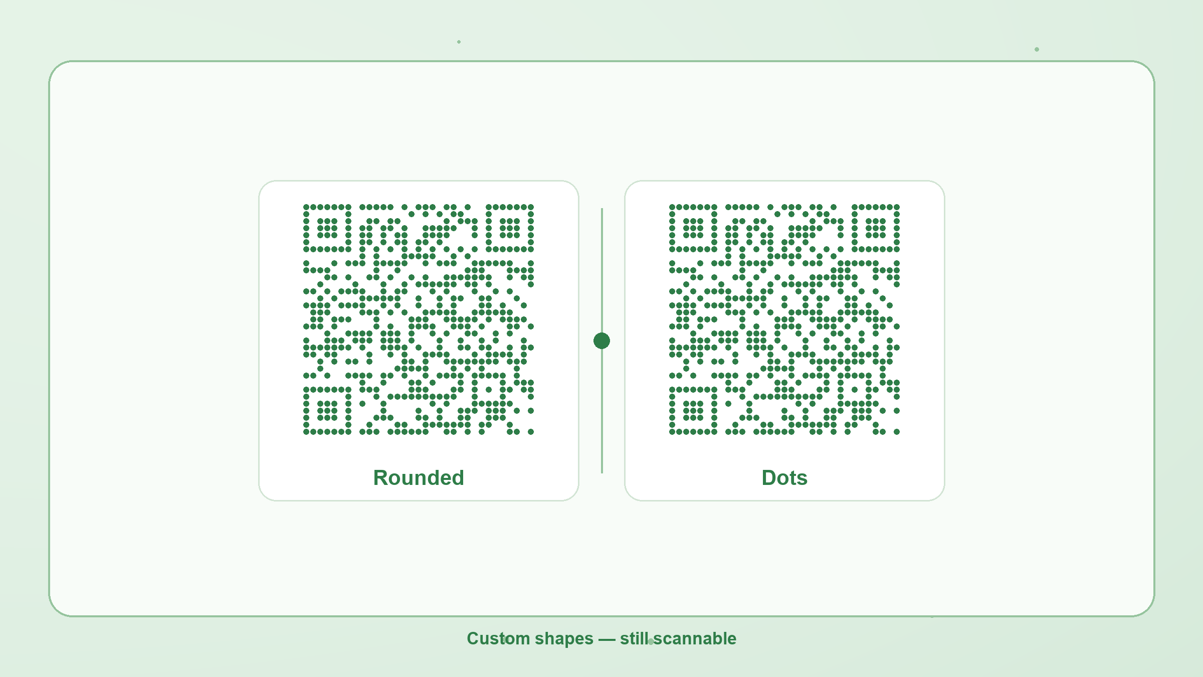 Custom-Shaped QR Codes: Dots, Eyes, Gradients — Still Scannable